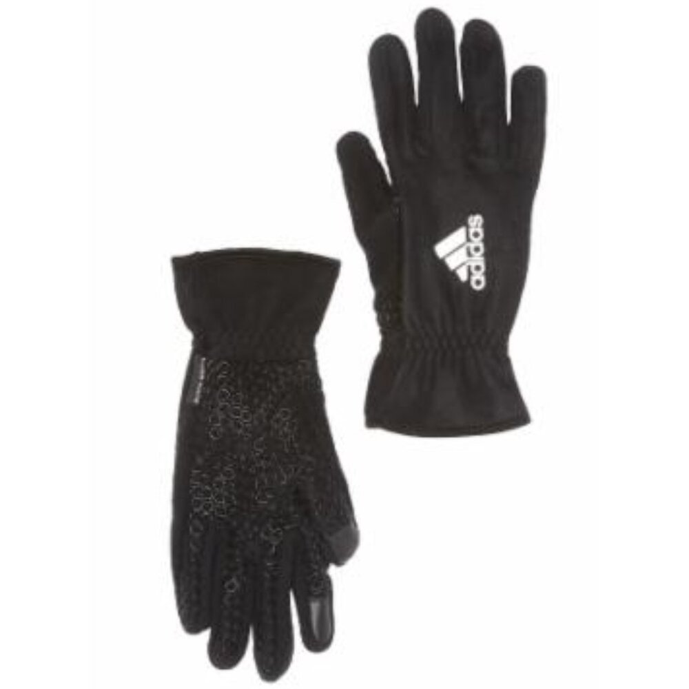 adidas Women's Comfort Fleece 3.0 Gloves - Black - Medium - New with Tags - Picture 1 of 1